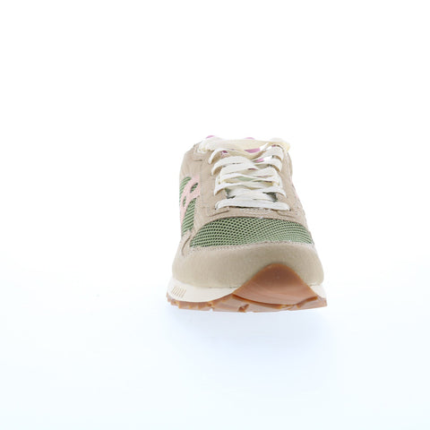 Saucony Shadow 5000 S70747-3 Mens Green Leather Lifestyle Sneakers Shoes