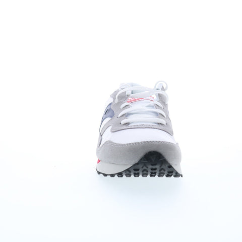 Saucony DXN Trainer S70757-2 Mens White Suede Lifestyle Sneakers Shoes