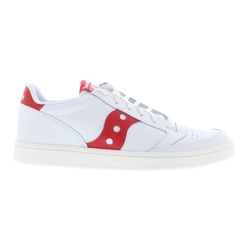 Saucony Jazz Court S70759-2 Mens White Leather Lifestyle Sneakers Shoes