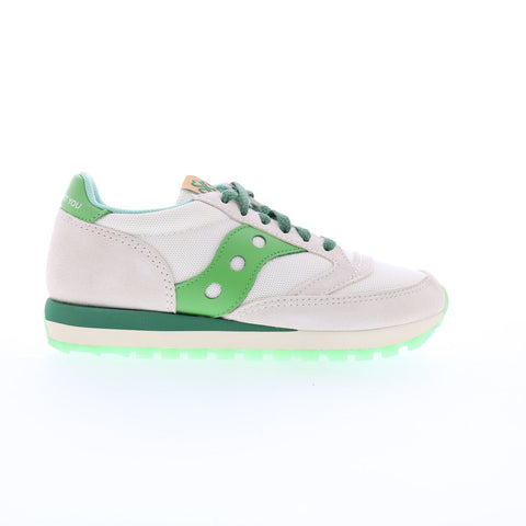 Saucony Jazz 81 S70769-2 Mens Green Suede Lifestyle Sneakers Shoes