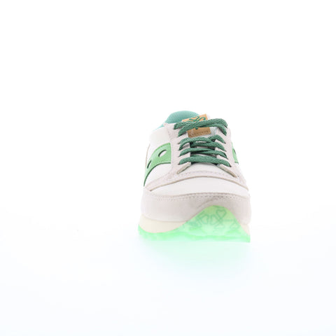 Saucony Jazz 81 S70769-2 Mens Green Suede Lifestyle Sneakers Shoes