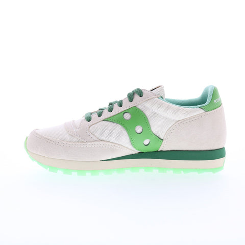 Saucony Jazz 81 S70769-2 Mens Green Suede Lifestyle Sneakers Shoes