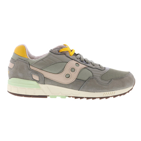 Saucony Shadow 5000 S70776-2 Mens Gray Suede Lifestyle Sneakers Shoes