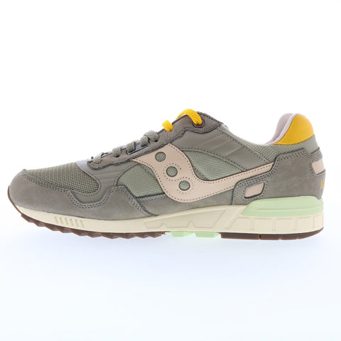 Saucony Shadow 5000 S70776-2 Mens Gray Suede Lifestyle Sneakers Shoes
