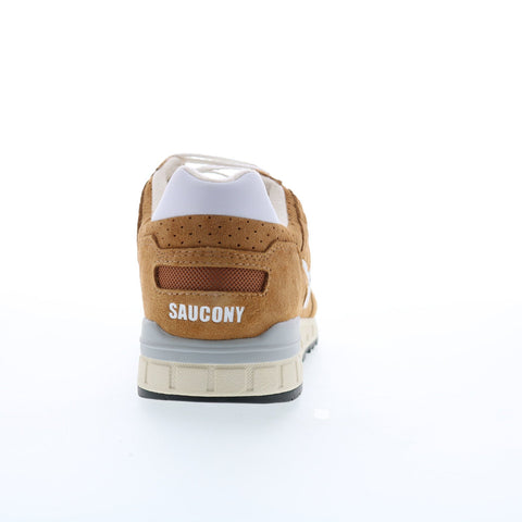 Saucony Shadow 5000 S70778-2 Mens Brown Suede Lifestyle Sneakers Shoes