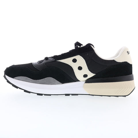 Saucony Jazz NXT S70790-1 Mens Black Suede Lifestyle Sneakers Shoes