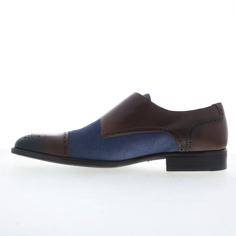 Mezlan Saber 26778 Mens Brown Leather Loafers & Slip Ons Casual Shoes