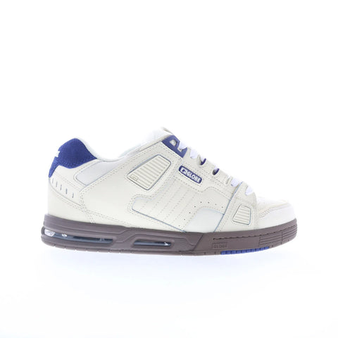 Globe Sabre GBSABR Mens White Leather Skate Inspired Sneakers Shoes