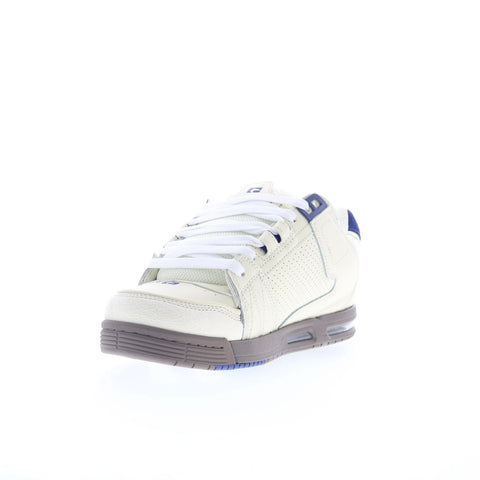 Globe Sabre GBSABR Mens White Leather Skate Inspired Sneakers Shoes