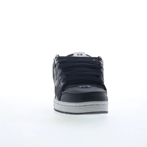 Globe Sabre GBSABR Mens Black Leather Skate Inspired Sneakers Shoes