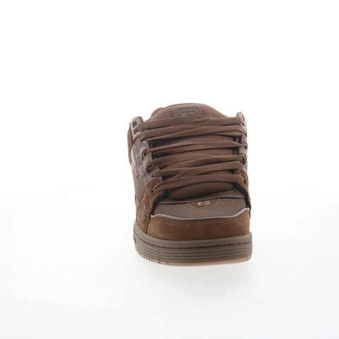 Globe Sabre GBSABR Mens Brown Suede Lace Up Skate Inspired Sneakers Shoes