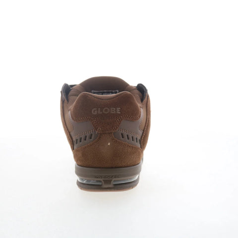 Globe Sabre GBSABR Mens Brown Suede Lace Up Skate Inspired Sneakers Shoes