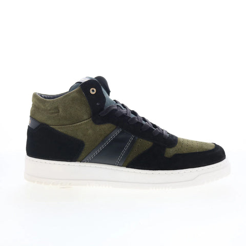 Greats Saint James Mid STJM01SG-6F0 Mens Green Suede Lifestyle Sneakers Shoes
