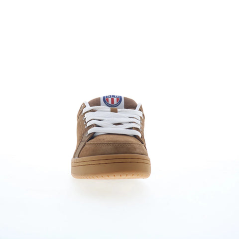 Etnies Sal 23 4102000155212 Mens Brown Suede Skate Inspired Sneakers Shoes