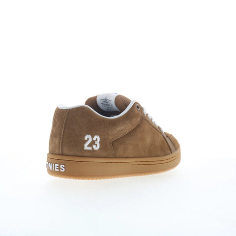 Etnies Sal 23 4102000155212 Mens Brown Suede Skate Inspired Sneakers Shoes