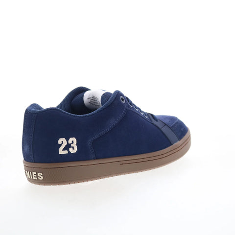 Etnies Sal 23 4102000155460 Mens Blue Suede Skate Inspired Sneakers Shoes