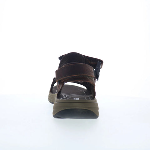 Clarks Saltway Trail 26176905 Mens Brown Wide Leather Sport Sandals Shoes