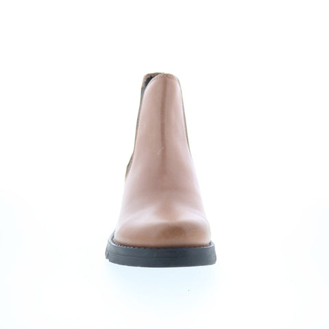 Fly London Salv SALV195FLY-078 Womens Brown Leather Chelsea Boots