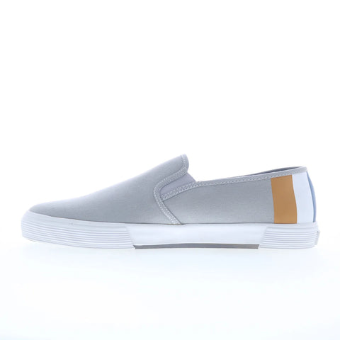 Original Penguin Sam Stripe Slip On Mens Gray Lifestyle Sneakers Shoes