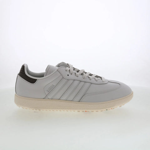 Adidas Samba Golf ID9297 Mens Gray Synthetic Lace Up Athletic Golf Shoes