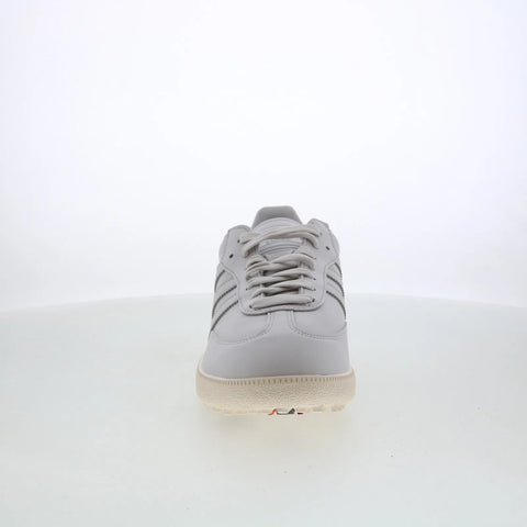 Adidas Samba Golf ID9297 Mens Gray Synthetic Lace Up Athletic Golf Shoes