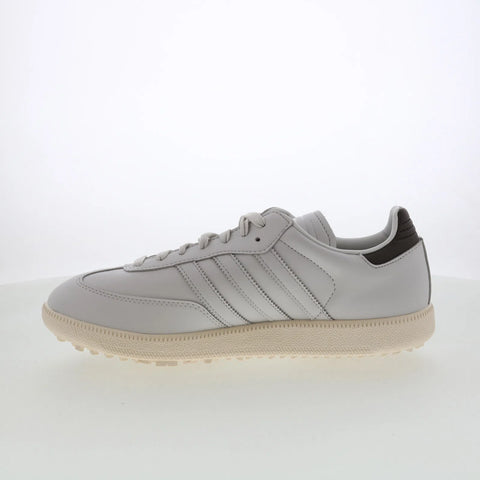 Adidas Samba Golf ID9297 Mens Gray Synthetic Lace Up Athletic Golf Shoes