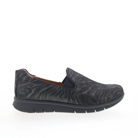 Nurse Mates Sandy NM0003291 Womens Black Loafers & Slip Ons Casual Shoes