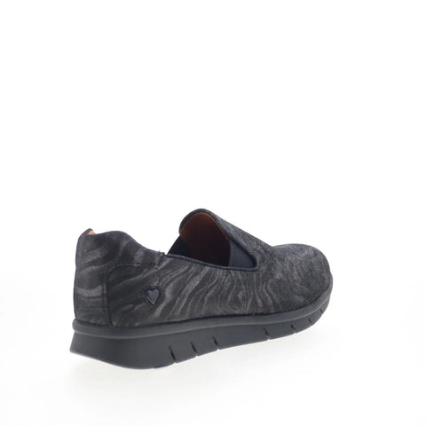 Nurse Mates Sandy NM0003291 Womens Black Loafers & Slip Ons Casual Shoes