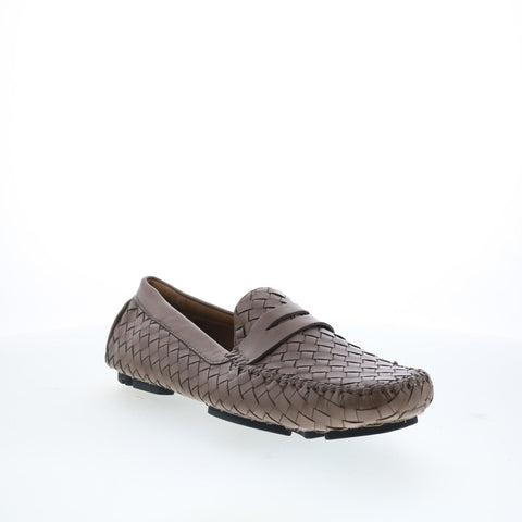 Robert Zur San Tropez True Glove Mens Brown Leather Loafers Moccasin Shoes