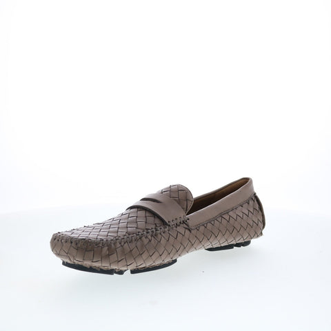 Robert Zur San Tropez True Glove Mens Brown Leather Loafers Moccasin Shoes