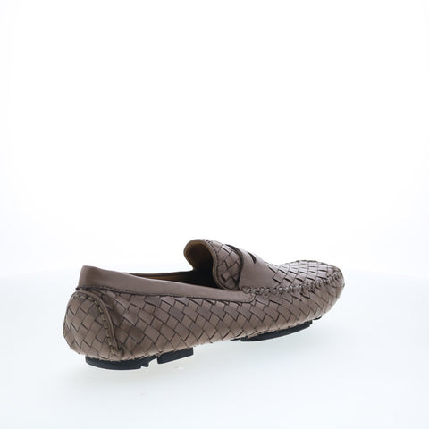 Robert Zur San Tropez True Glove Mens Brown Leather Loafers Moccasin Shoes