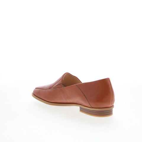 Clarks Sarafyna Freva 26174828 Womens Brown Loafers & Slip Ons Casual Shoes