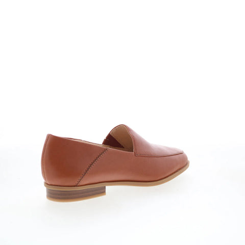 Clarks Sarafyna Freva 26174828 Womens Brown Loafers & Slip Ons Casual Shoes
