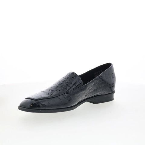 Clarks Sarafyna Freva 26176332 Womens Black Loafers & Slip Ons Casual Shoes