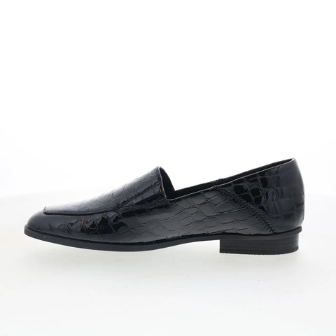 Clarks Sarafyna Freva 26176332 Womens Black Loafers & Slip Ons Casual Shoes