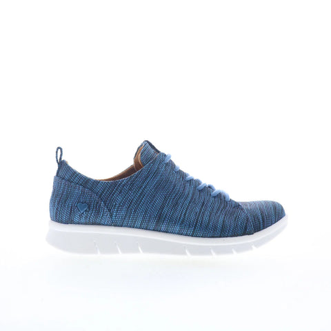 Nurse Mates Sarina NM0003471 Womens Blue Canvas Lifestyle Sneakers Shoes