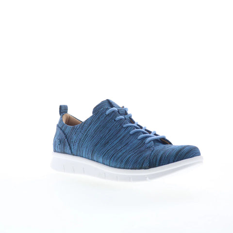 Nurse Mates Sarina NM0003471 Womens Blue Canvas Lifestyle Sneakers Shoes