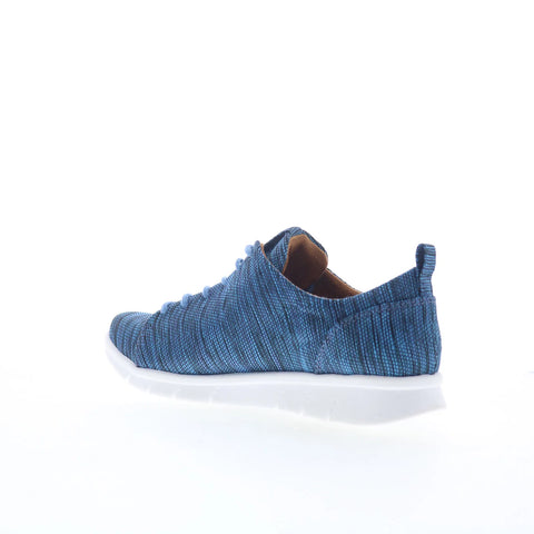 Nurse Mates Sarina NM0003471 Womens Blue Canvas Lifestyle Sneakers Shoes