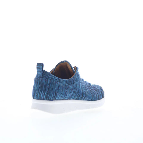 Nurse Mates Sarina NM0003471 Womens Blue Canvas Lifestyle Sneakers Shoes