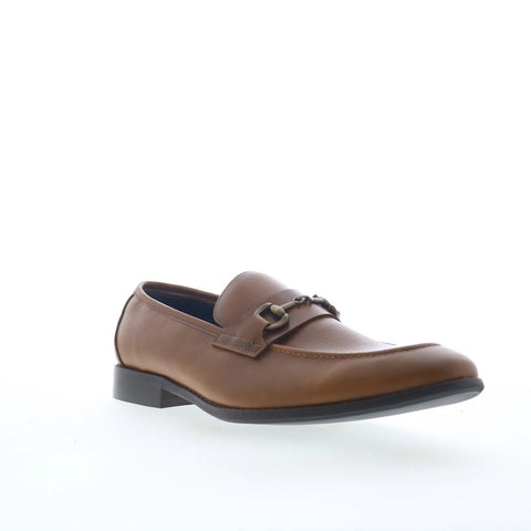 Steve Madden Satch Mens Brown Leather Loafers & Slip Ons Casual Shoes