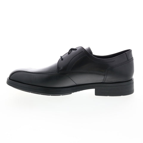 Mephisto Saverio Mens Black Leather Lace Up Oxfords & Lace Ups Casual Shoes