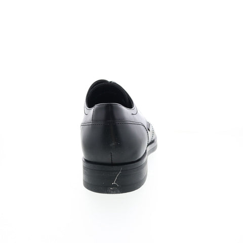 Mephisto Saverio Mens Black Leather Lace Up Oxfords & Lace Ups Casual Shoes