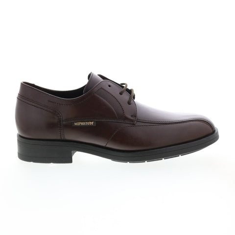 Mephisto Saverio Mens Brown Leather Lace Up Oxfords & Lace Ups Casual Shoes
