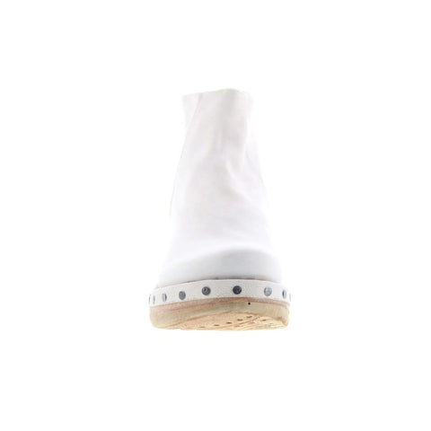A.S. 98 Savina 523206-701-6916 Womens White Leather Casual Dress Boots