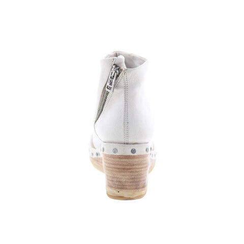 A.S. 98 Savina 523206-701-6916 Womens White Leather Casual Dress Boots