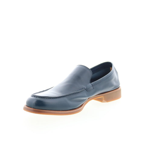 Di Bianco SC602 Suede SC602 Mens Blue Suede Loafers & Slip ons Casual Shoes