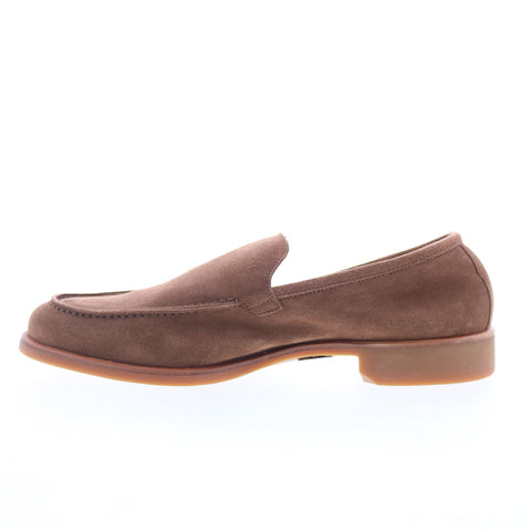 Di Bianco Velour Calf SC602 Mens Brown Loafers & Slip ons Casual Shoes