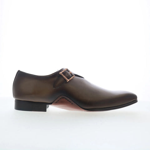 Mezlan Scarpe Monk Strap 21125 Mens Brown Loafers & Slip Ons Casual Shoes
