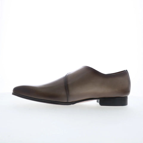 Mezlan Scarpe Monk Strap 21125 Mens Brown Loafers & Slip Ons Casual Shoes