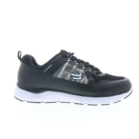 Spira Cloud Walker Mens Black Extra Wide Lifestyle Sneakers Shoes